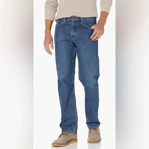 Carhartt‎ 100% Cotton Men’s 33×36 Traditional Fit Straight Leg Denim Jeans NWOT